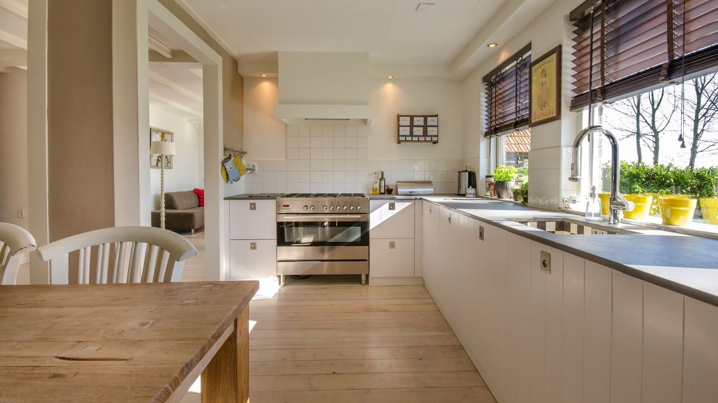 Residential cleaning service in Franklinton, NC kitchen
